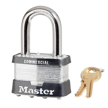 Master Lock Laminated Steel Padlock, No 5KALJ, KeyNo 3755 5KALF-3755